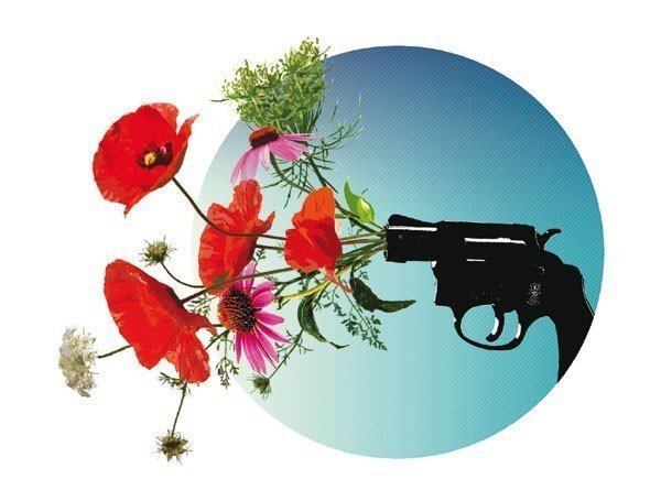 Fleur au fusil